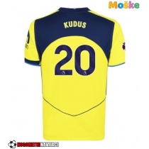Moške Nogometnih dresov Tottenham Hotspur Mohammed Kudus #20 Tretji 2025-26 Kratki rokavi